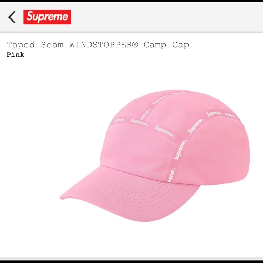 Supreme Taped Seam WINDSTOPPER® Camp Cap Size M/L